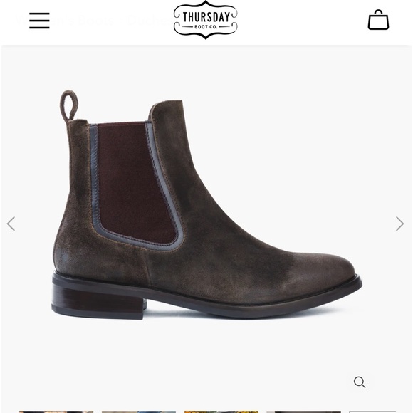 Thursday Boot Company Shoes - Thursday Boot Women’s Dark Olive Suede Duchess Boot size 9 worn a couple times.